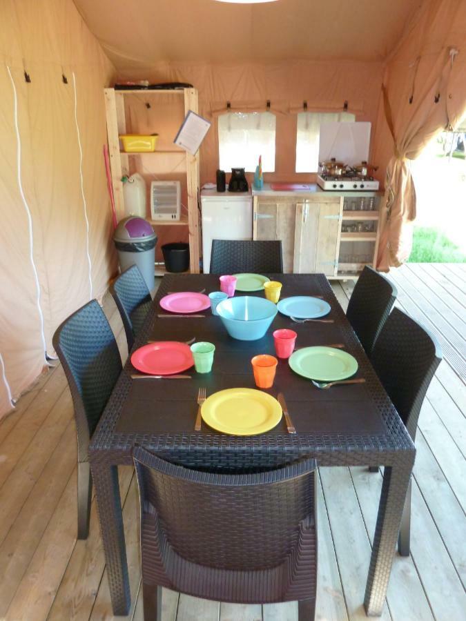 Safari Tent At Camping Le Roptai Hotel Rochefort Luaran gambar