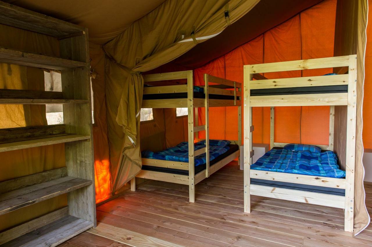 Safari Tent At Camping Le Roptai Hotel Rochefort Luaran gambar